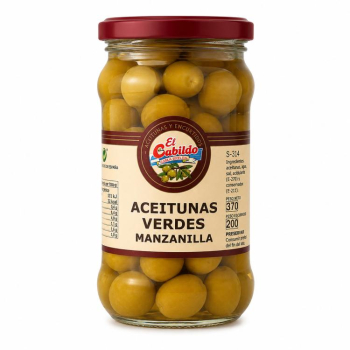 Aceitunas verdes manzanilla el cabildo 295 g
