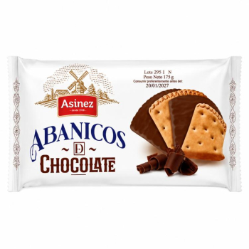 Galletas abanico de chocolate asinez 250 g